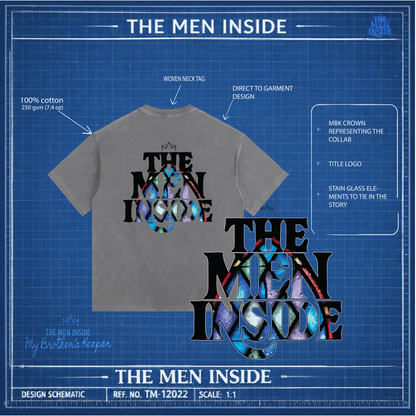 The Men Inside – Stain Glass Tee